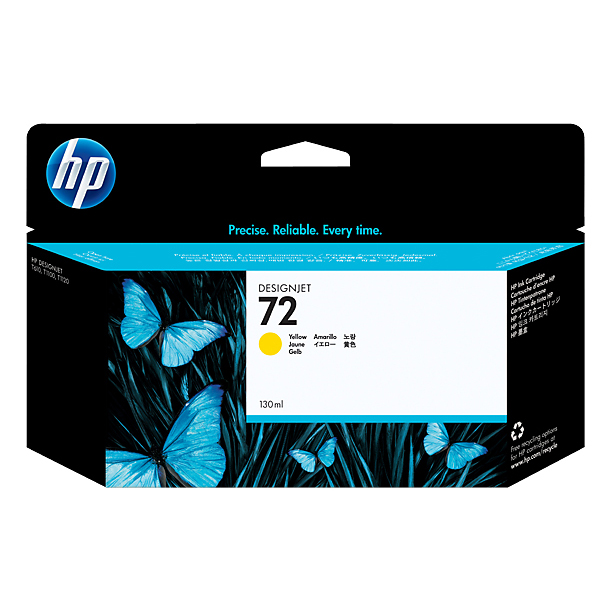 HP 72 130ml Yellow Ink | C9373A