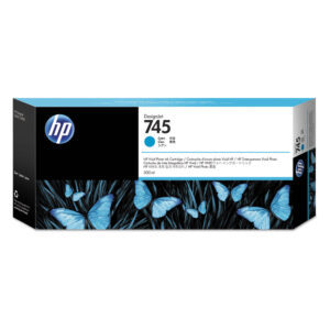 Hp 745 300Ml Cyan Ink | F9K03A