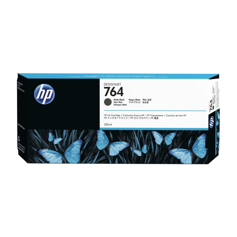 HP 764 300ml Matte Black Ink