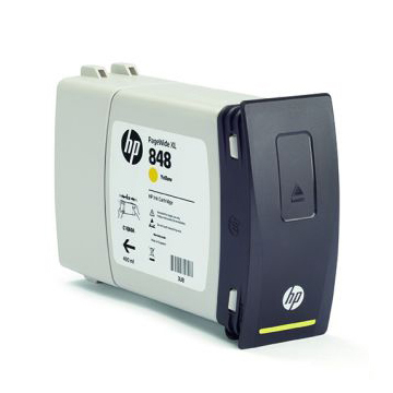 HP 848A PageWide XL 400ml Yellow Ink | F9J85A