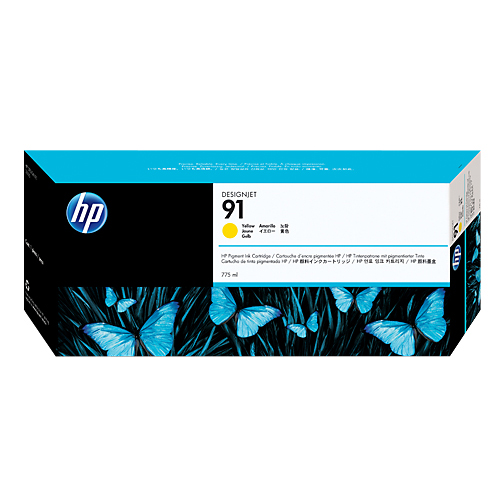 HP 91 775ml Yellow Ink | C9469A