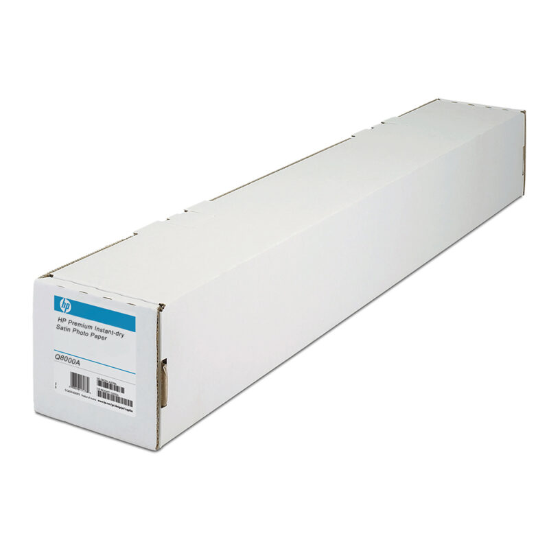 HP 60" x 100' Premium Instant-Dry Satin Photo Paper | Q8000A