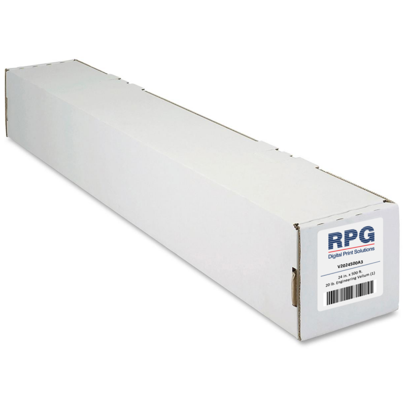 RPG 24″ x 500′ 20 lb. Engineering Vellum