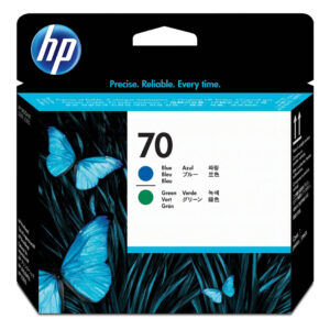 Hp 70 Blue And Green Printhead