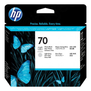 Hp 70 Photo Black And Light Gray Printhead