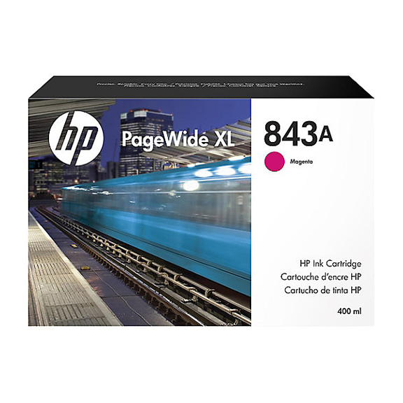 HP 843A PageWide XL 400ml Magenta Ink | C1Q59A