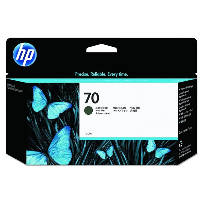 HP 70 130ml Matte Black Ink | C9448A