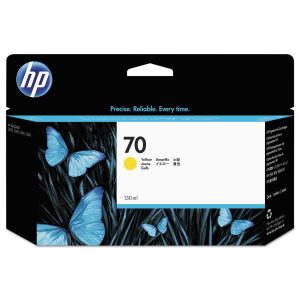 Genuine Hp 70 130Ml Yellow Ink | C9454A