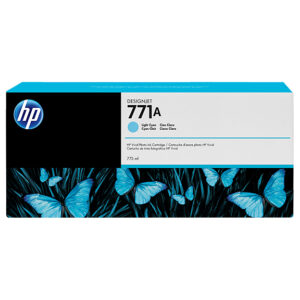 Hp 771A 775Ml Light Cyan Ink | B6Y20A