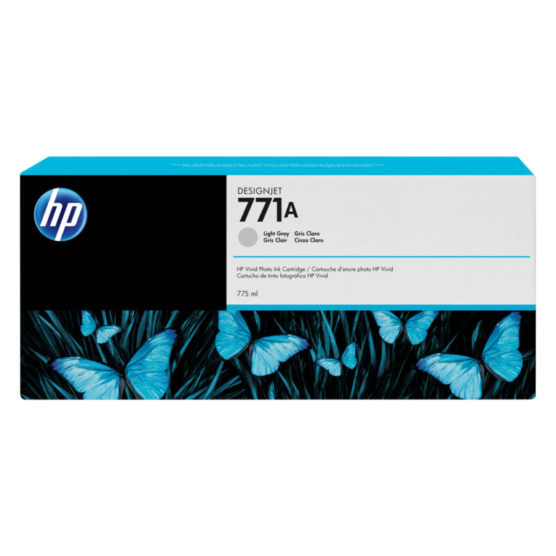 HP 771A 775ml Light Gray Ink | B6Y22A