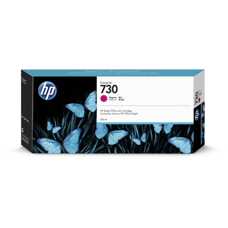 HP 730 300ml Magenta Ink | P2V69A