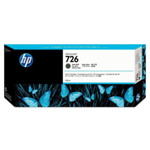 Hp 726 300Ml Matte Black Ink | Ch575A