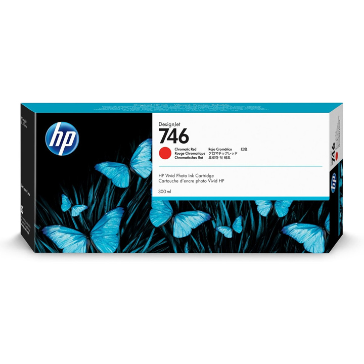 HP 746 300ml Chromatic Red Ink