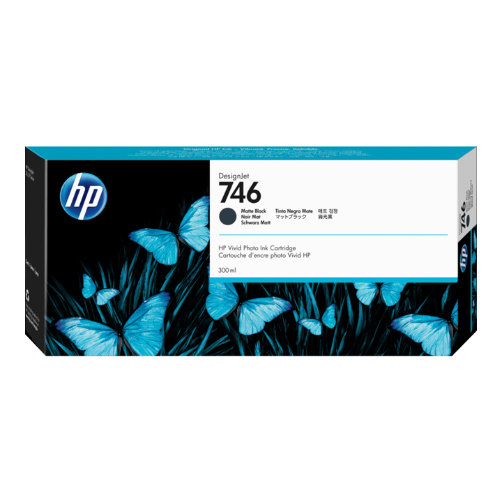 HP 746 300ml Matte Black Ink