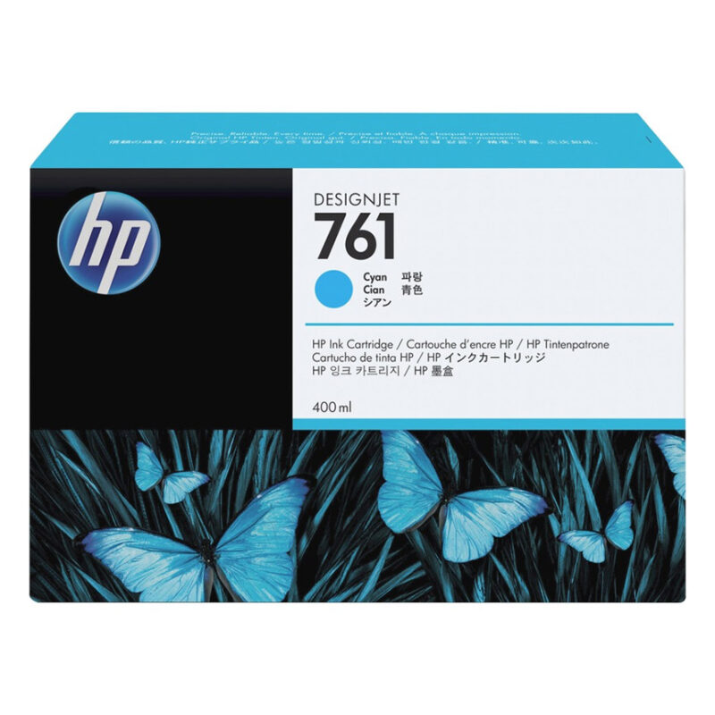 HP 761 400ml Cyan Ink