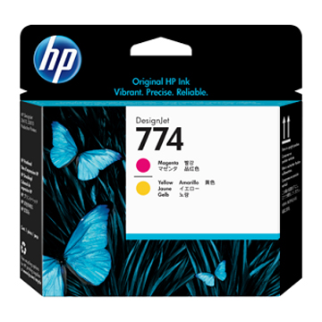 HP 774 Magenta & Yellow Printhead