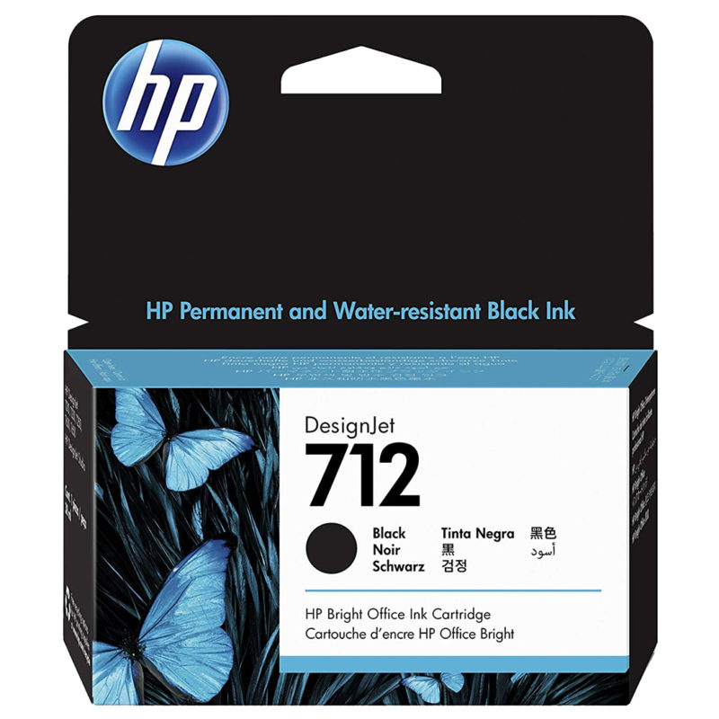 HP 712 38ml Black Ink | 3ED70A