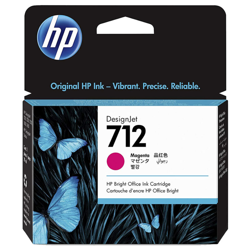 HP 712 29ml Magenta Ink | 3ED68A