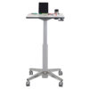 LearnFit Whiteboard Sit-Stand Desk, (Short)