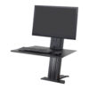 WorkFit-SR 1 Monitor Standing Desk Workstation