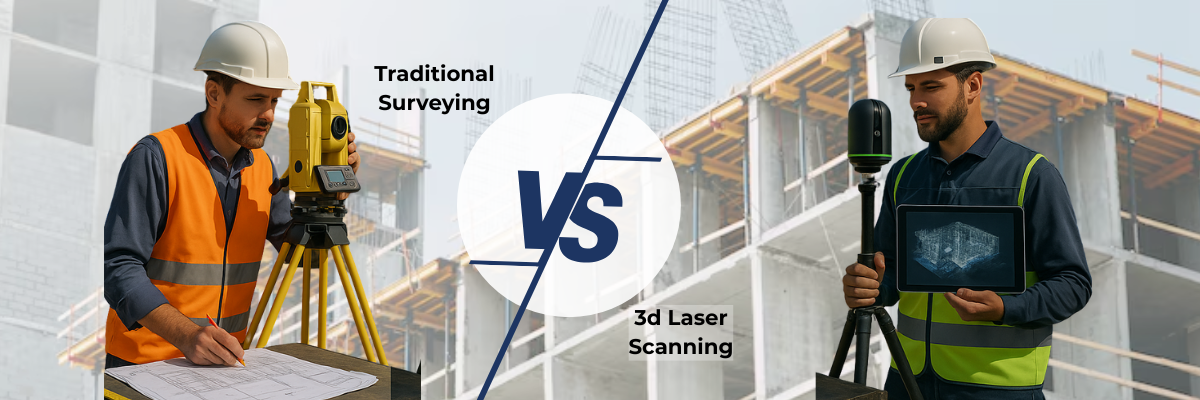 3D Laser Scanning Vs. Traditional Surveying 